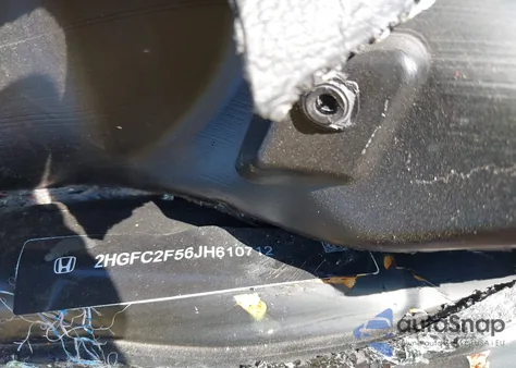 2018 Honda Civic Lx из США, поврежденный, VIN 2HGFC2F56JH610712